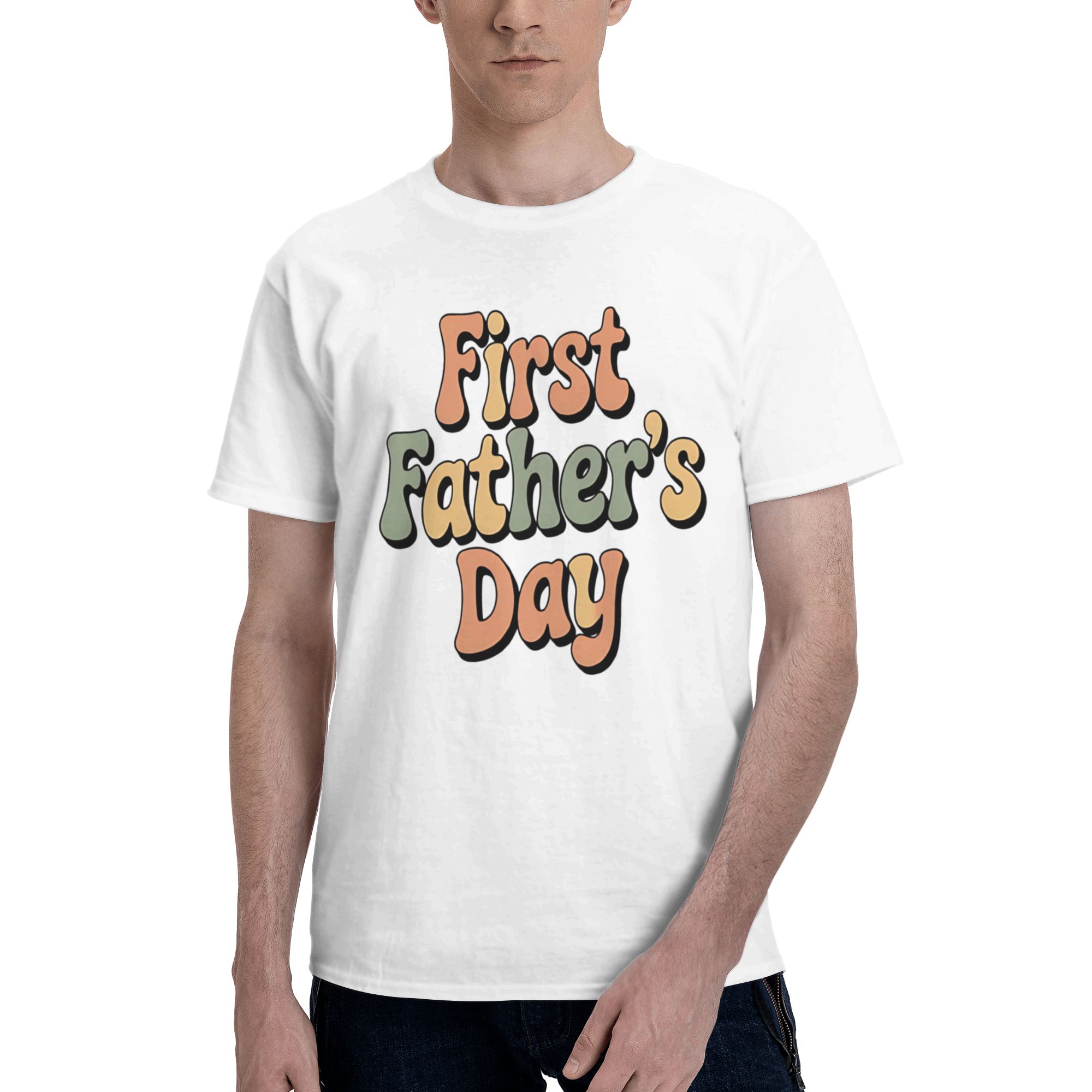 Men'S Fashion Today - Day Retro Pastel Typography Men's T