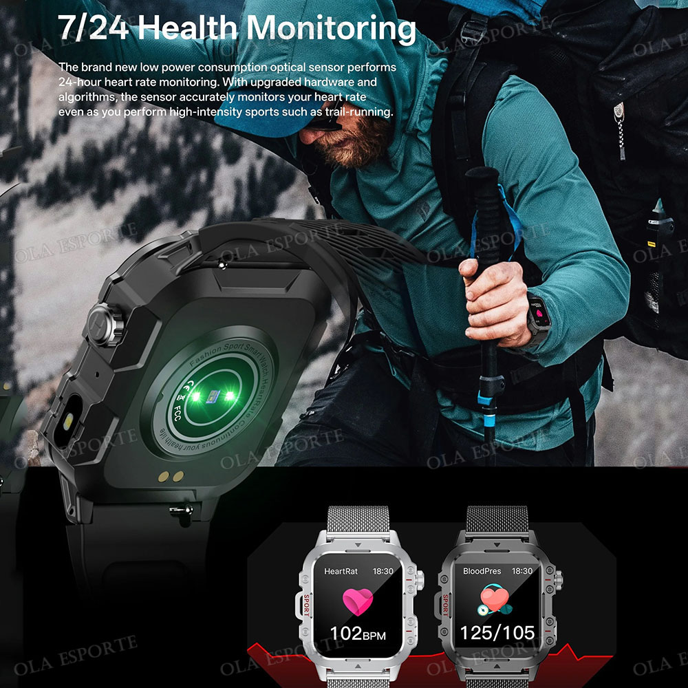 Men'S Fashion Week 2026 - 2026 Smartwatch Men Bluetooth Call Heart