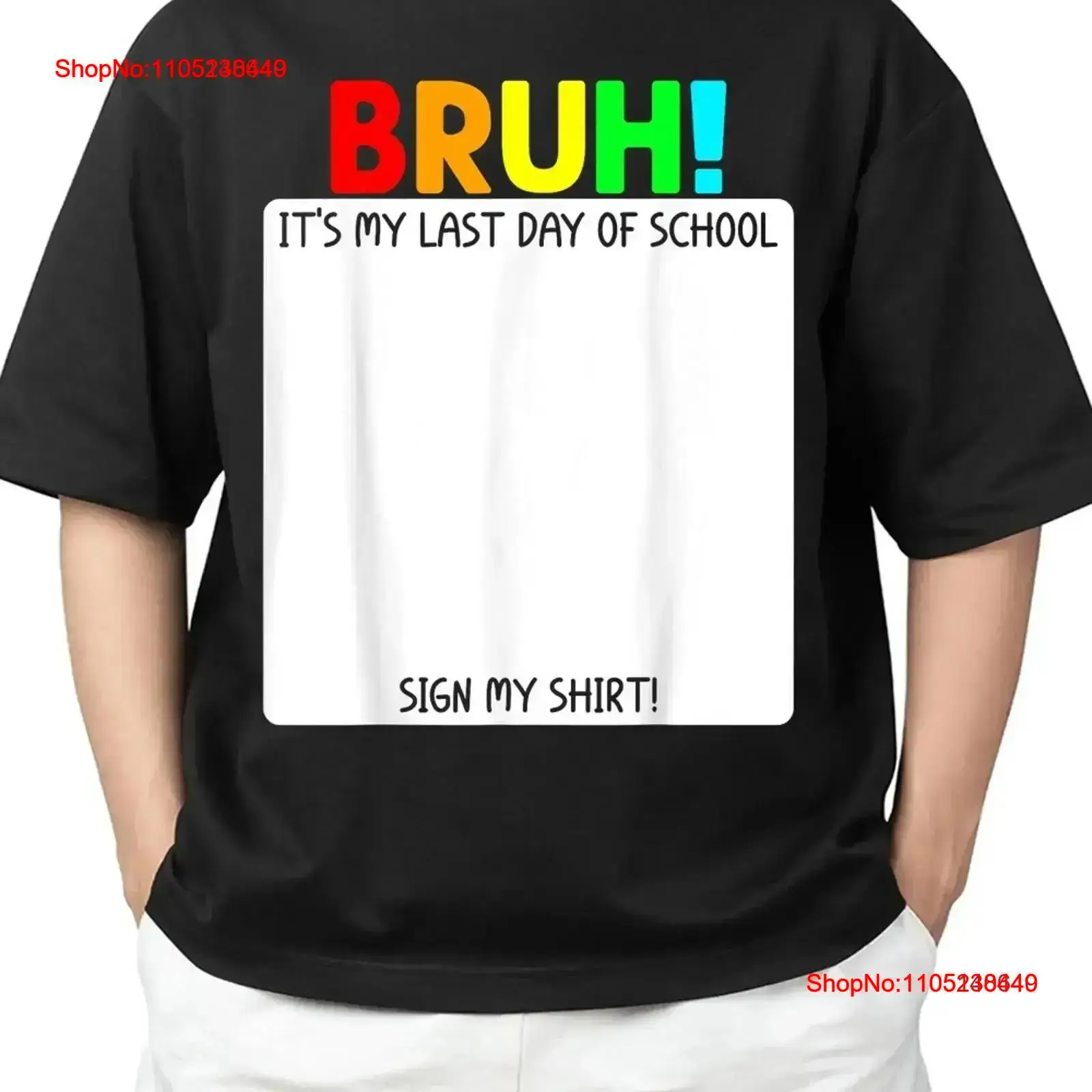 Men'S Fashion Today - Student Autograph Bruh It s My
