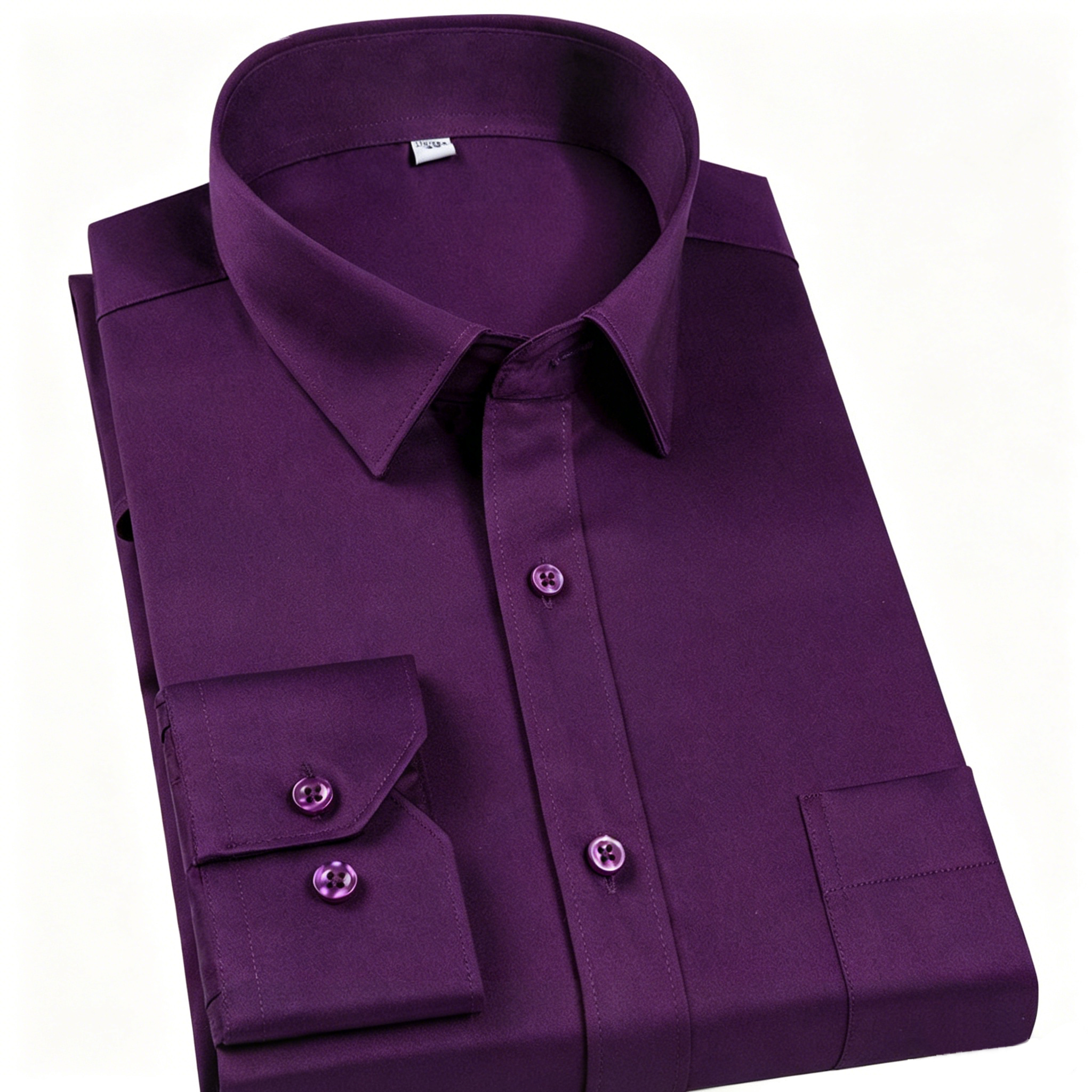Dress Shirt Non-Iron - Men’s 100% Cotton Non-Iron Dress Shirt