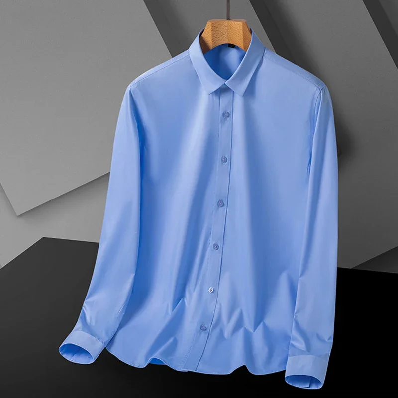 Dress Shirt Non-Iron - 2023 New High Quality Formal White