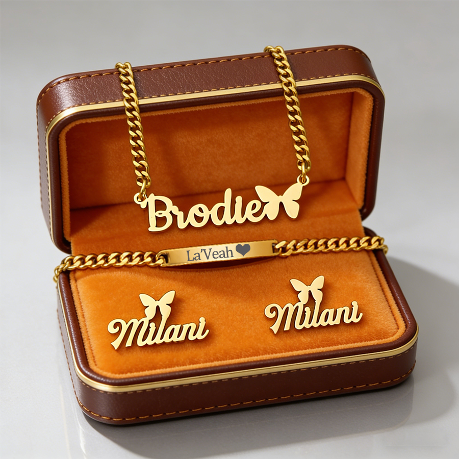 Acheerup Personalized Name Nec - Men'S Fashion Jewelry Bracelets ulasan dan harga