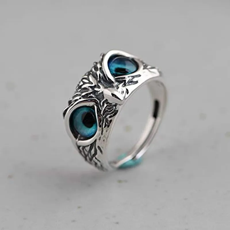 Charming Fashion Owl Ring Vint - Men'S Fashion Today ulasan dan harga