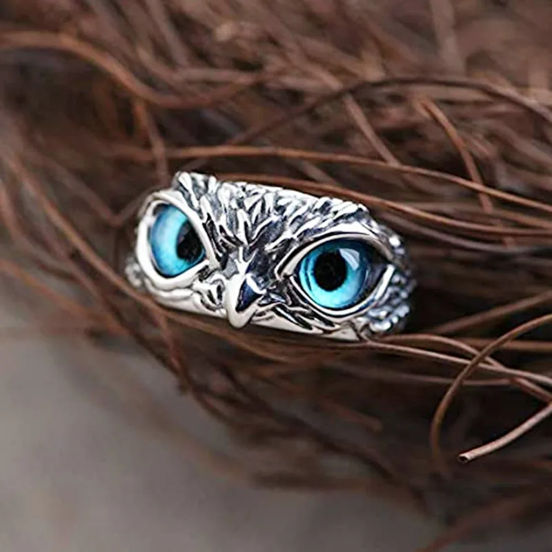 Charming Fashion Owl Ring Vint - Men'S Fashion Today ulasan dan harga