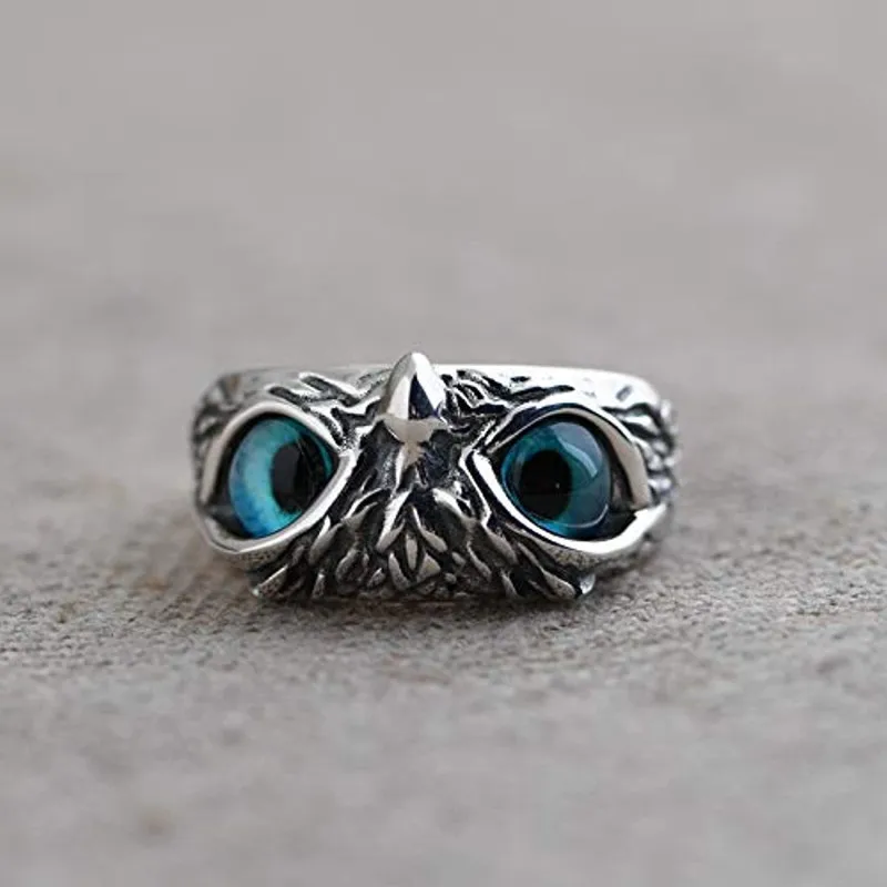 Charming Fashion Owl Ring Vint - Men'S Fashion Today ulasan dan harga