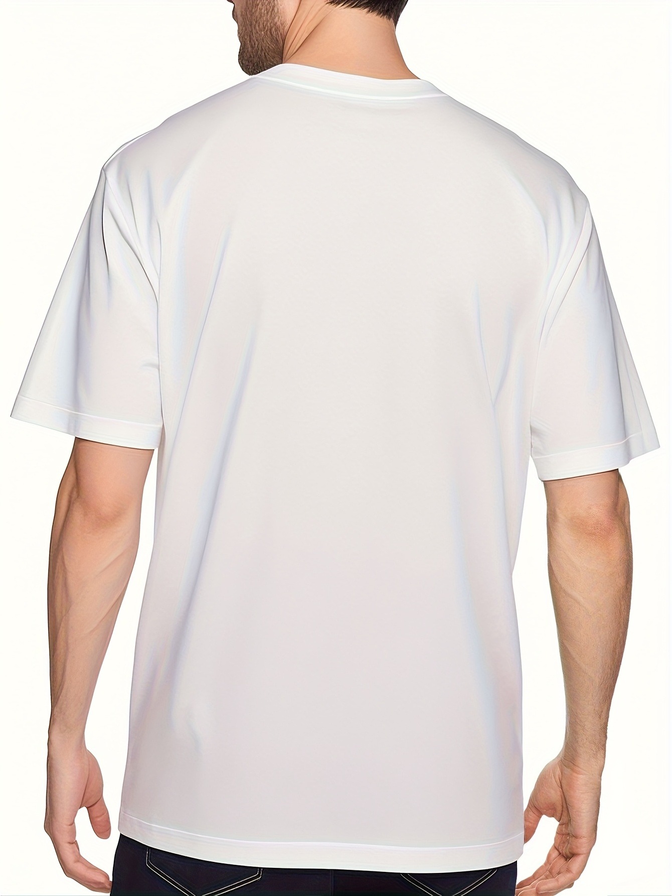 100% Cotton Solid Tshirts Mens - Men'S Fashion Clothing ulasan dan harga