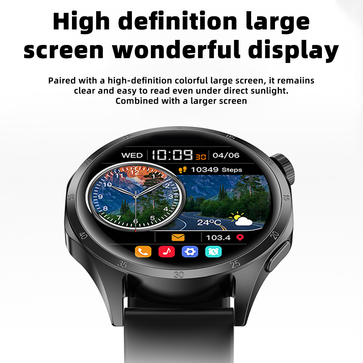 New Smartwatch Android IOS 1.5 - Men'S Fashion Week 2026 ulasan dan harga