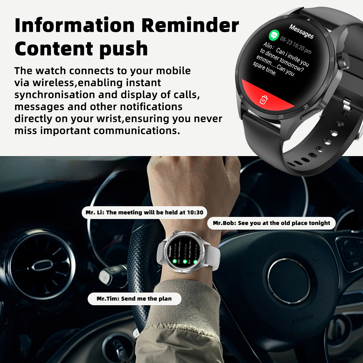 New Smartwatch Android IOS 1.5 - Men'S Fashion Week 2026 ulasan dan harga