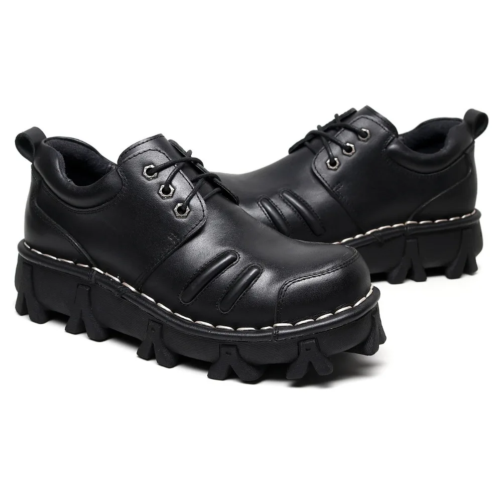 Fashion Genuine Leather Ankle  - Men'S Fashion Loafers Shoes ulasan dan harga