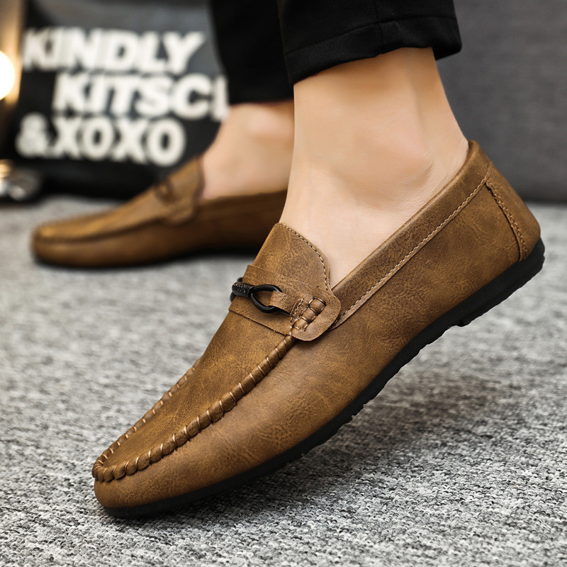 Luxury Men Casual Shoes Fashio - Men'S Fashion Loafers Shoes ulasan dan harga