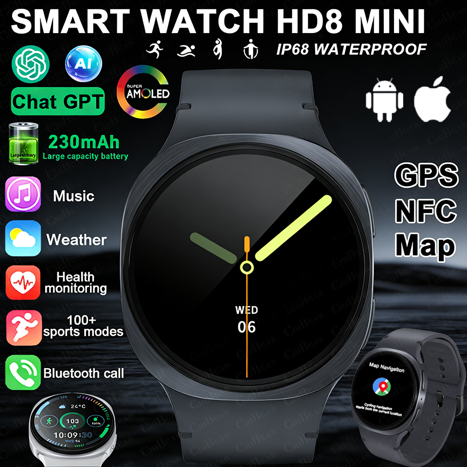2026 New Watches 8 Mini GPS Tr - Men'S Fashion Week 2026 ulasan dan harga
