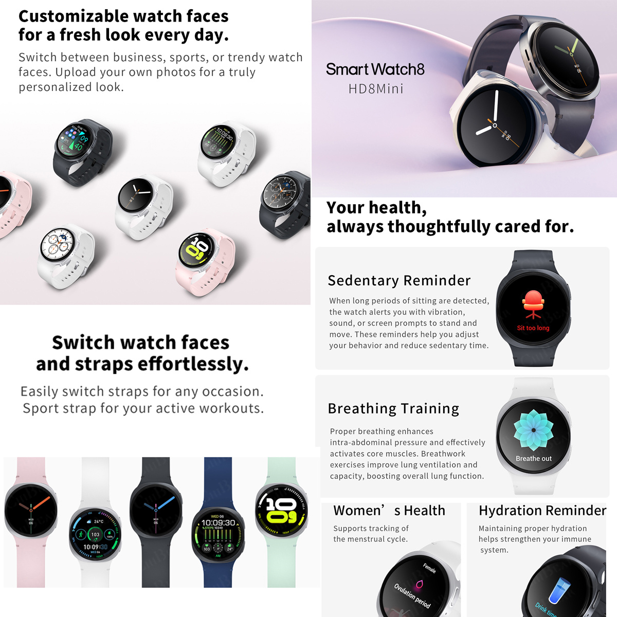 2026 New Watches 8 Mini GPS Tr - Men'S Fashion Week 2026 ulasan dan harga