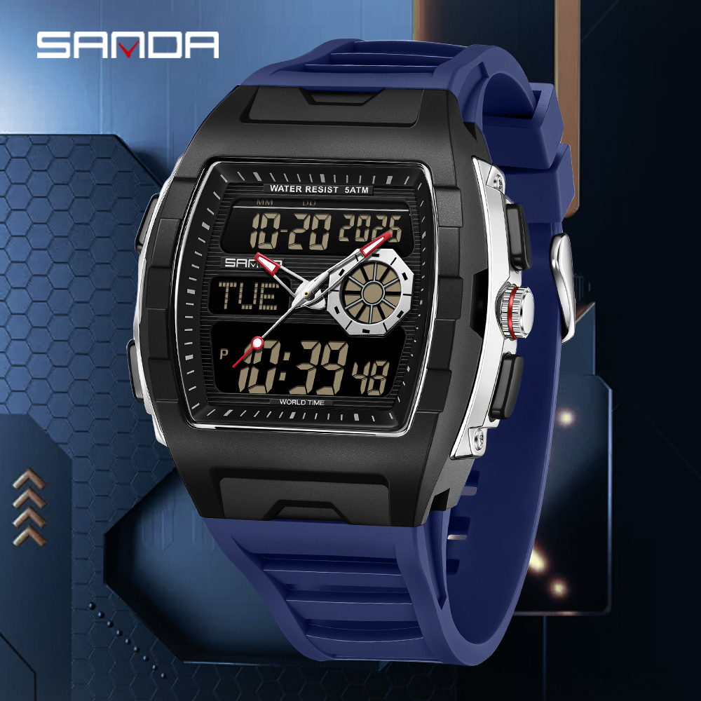 SANDA 2026 Men's Electronic Wa - Men'S Fashion Week 2026 ulasan dan harga