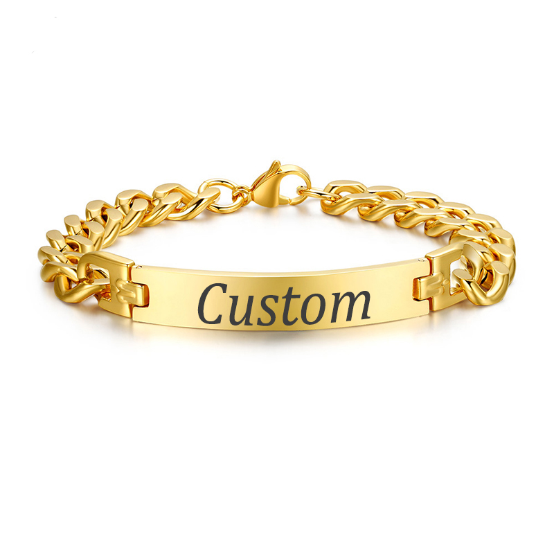 Azimiby Customizable Name Clas - Men'S Fashion Jewelry Bracelets ulasan dan harga
