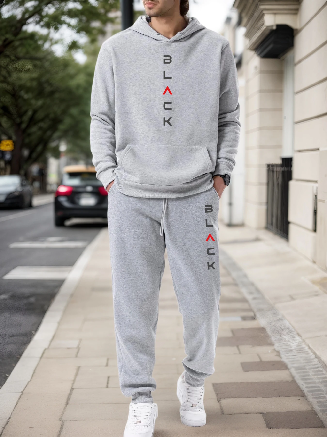 Fashion Mens Tracksuit Casual  - Men'S Fashion Clothing ulasan dan harga