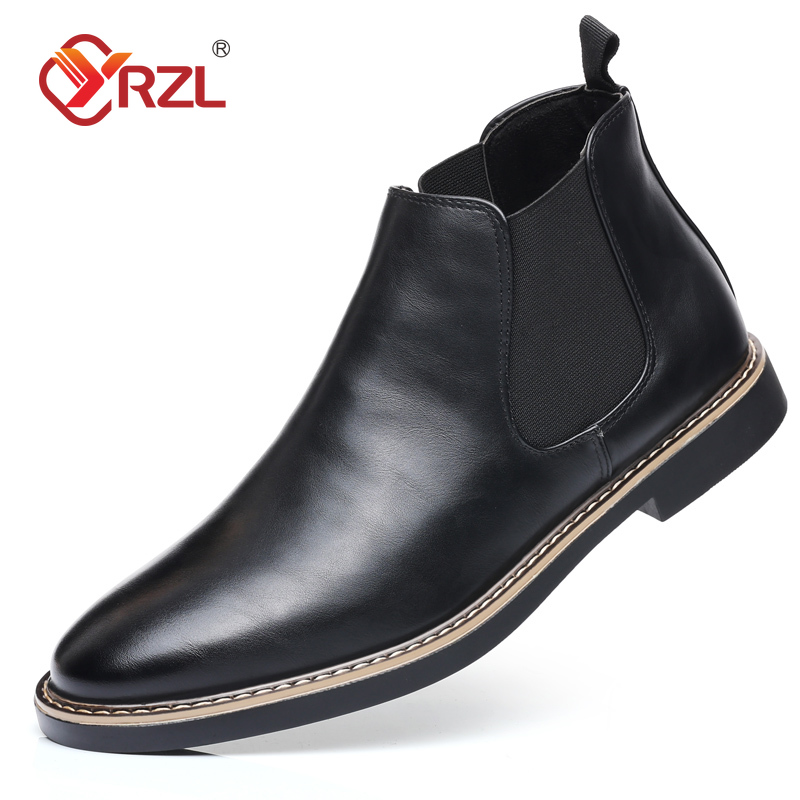 YRZL 39~47 Men Chelsea Boots B - Men'S Fashion Model ulasan dan harga