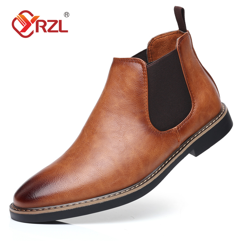 YRZL 39~47 Men Chelsea Boots B - Men'S Fashion Model ulasan dan harga