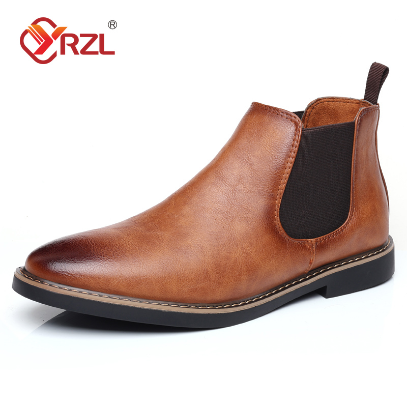YRZL 39~47 Men Chelsea Boots B - Men'S Fashion Model ulasan dan harga