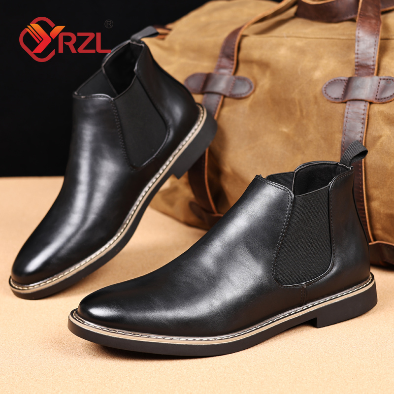 YRZL 39~47 Men Chelsea Boots B - Men'S Fashion Model ulasan dan harga