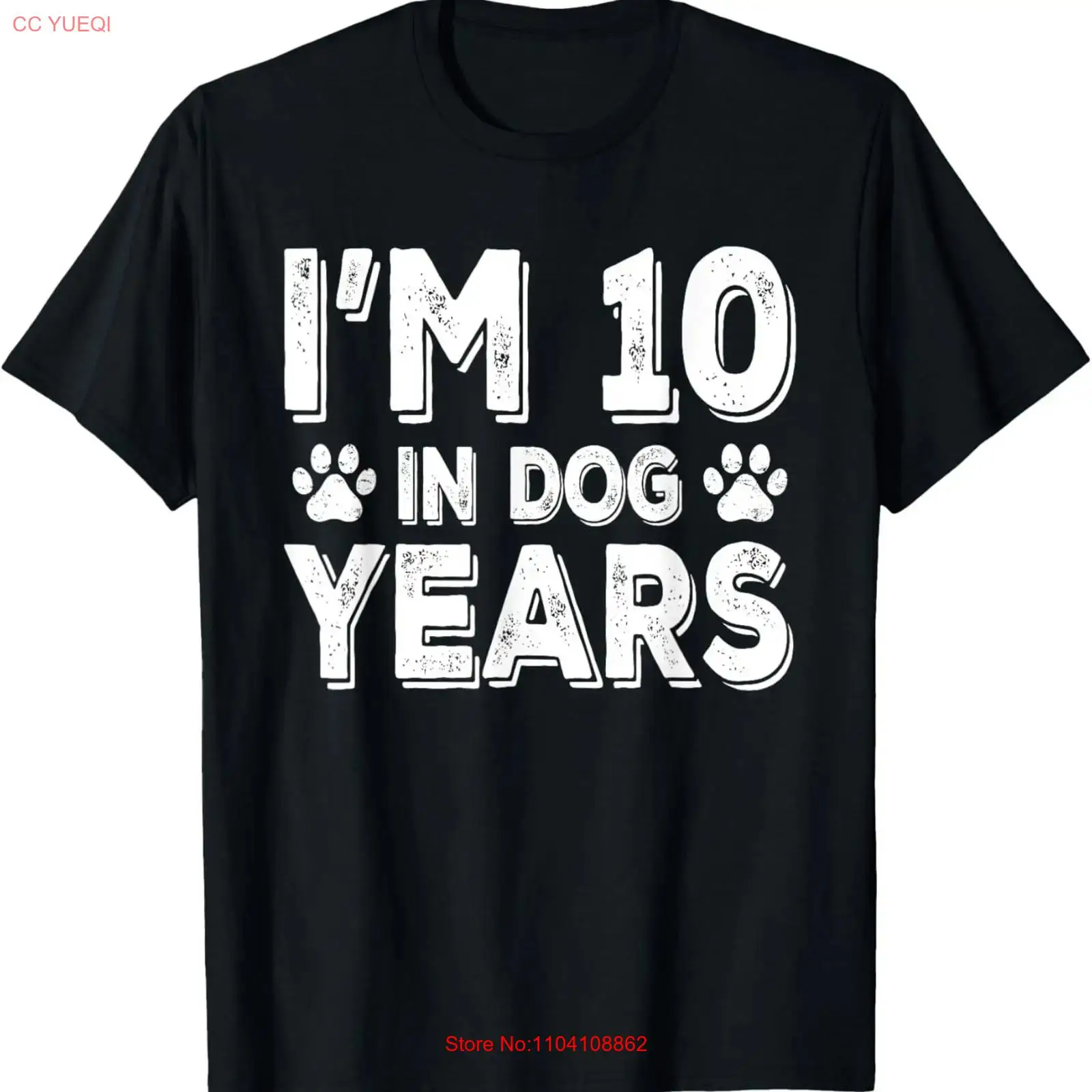 I'm 10 In Dog Years Funny 70th - Men'S Fashion For 70 Year Old ulasan dan harga