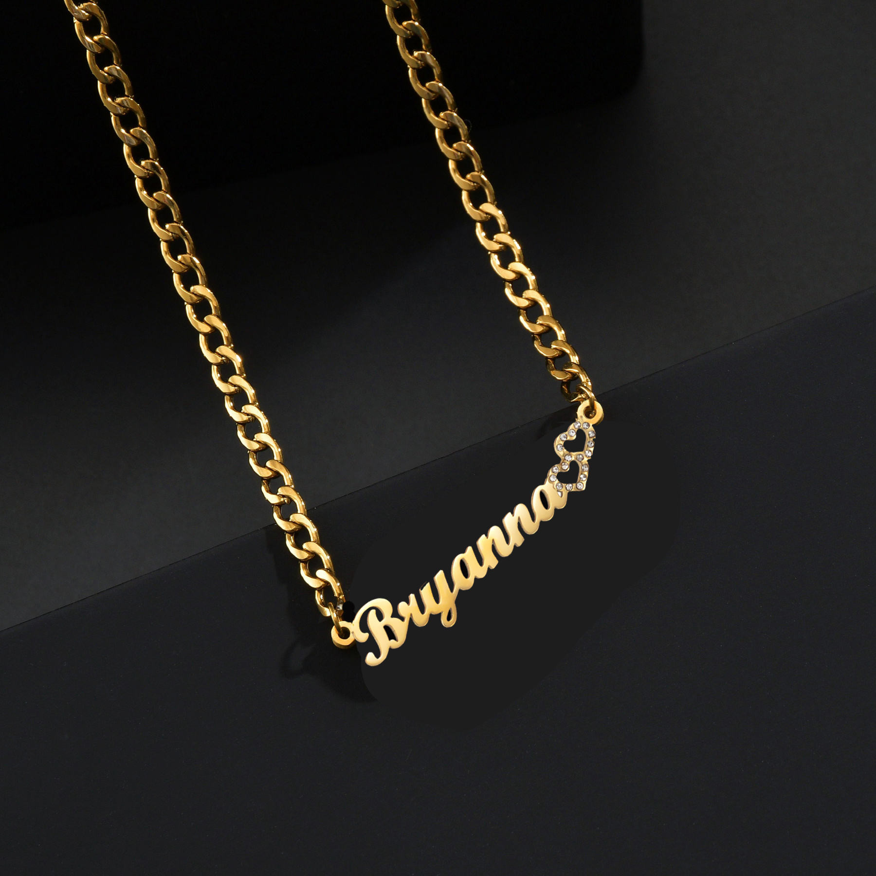 Acheerup New Custom Name Neckl - Men'S Fashion Jewelry Bracelets ulasan dan harga