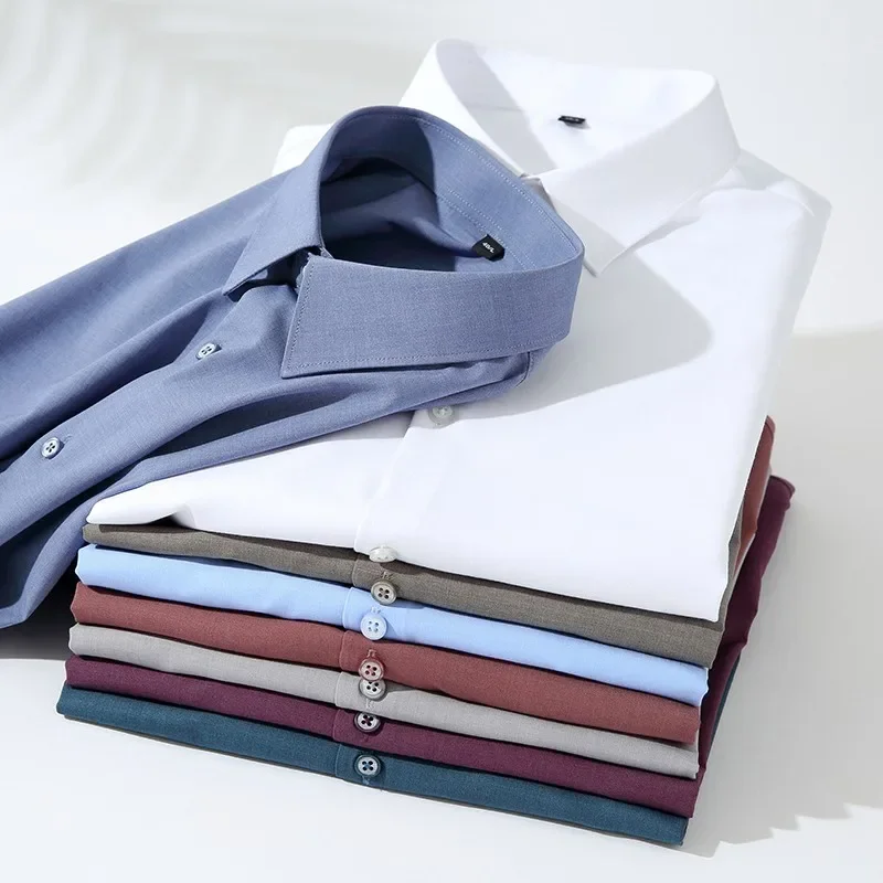 2023 Non-iron Professional Mic - Dress Shirt Non-Iron ulasan dan harga