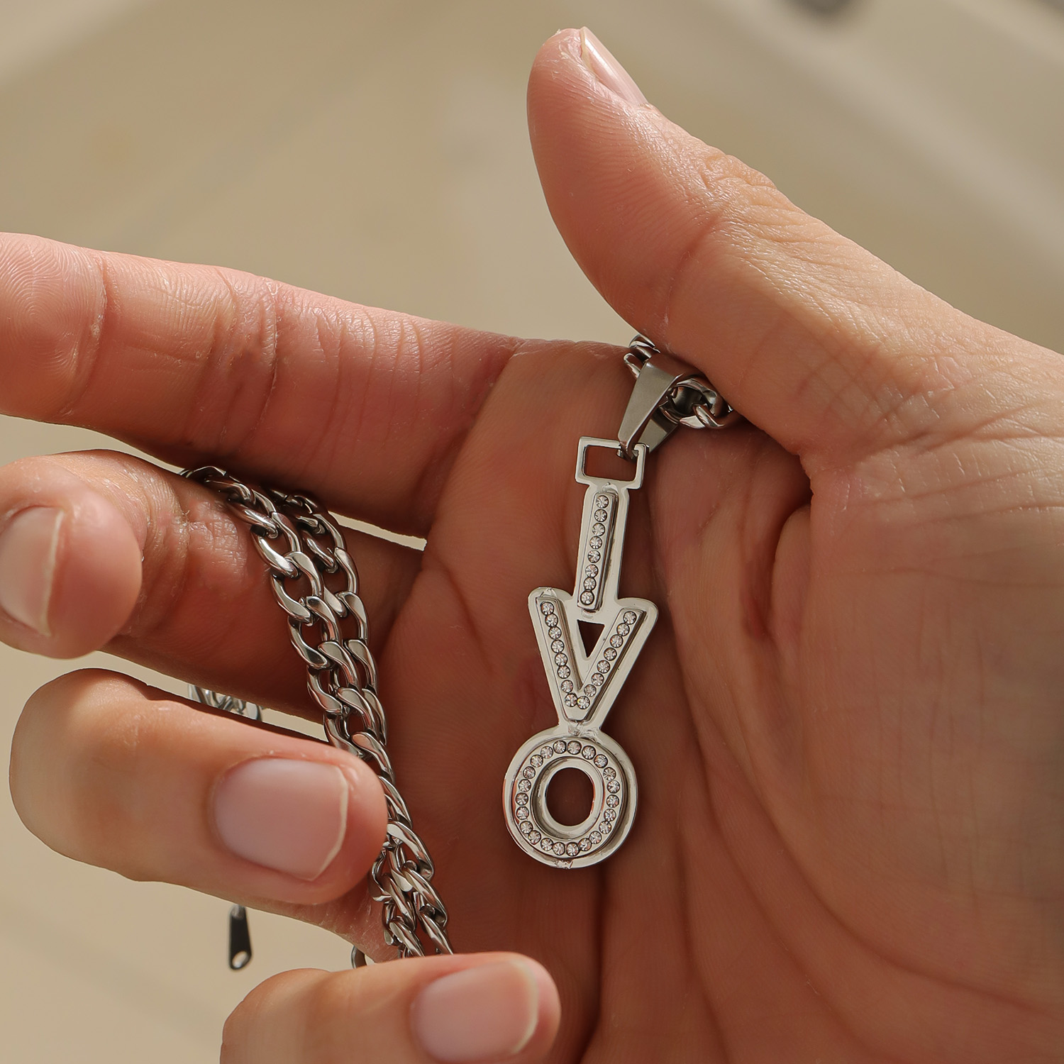 Personalized Initial Jewelry f - Men'S Fashion Today ulasan dan harga
