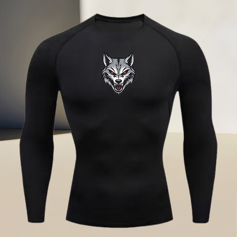 Men's long sleeved round neck  - Men'S Fashion T Shirts ulasan dan harga