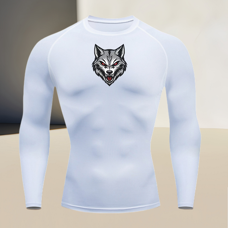 Men's long sleeved round neck  - Men'S Fashion T Shirts ulasan dan harga