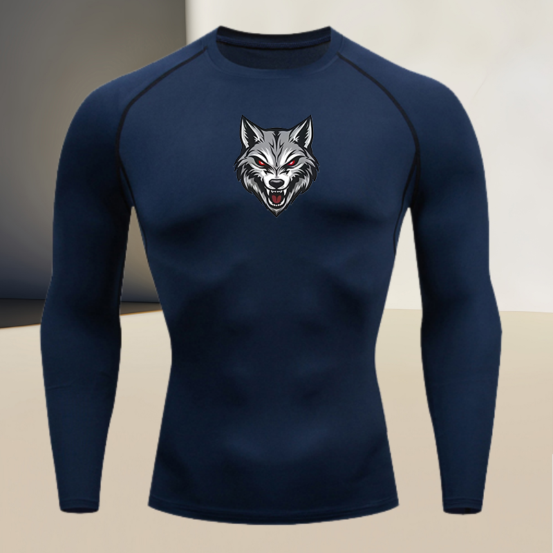Men's long sleeved round neck  - Men'S Fashion T Shirts ulasan dan harga