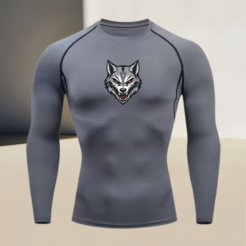 Men's long sleeved round neck  - Men'S Fashion T Shirts ulasan dan harga