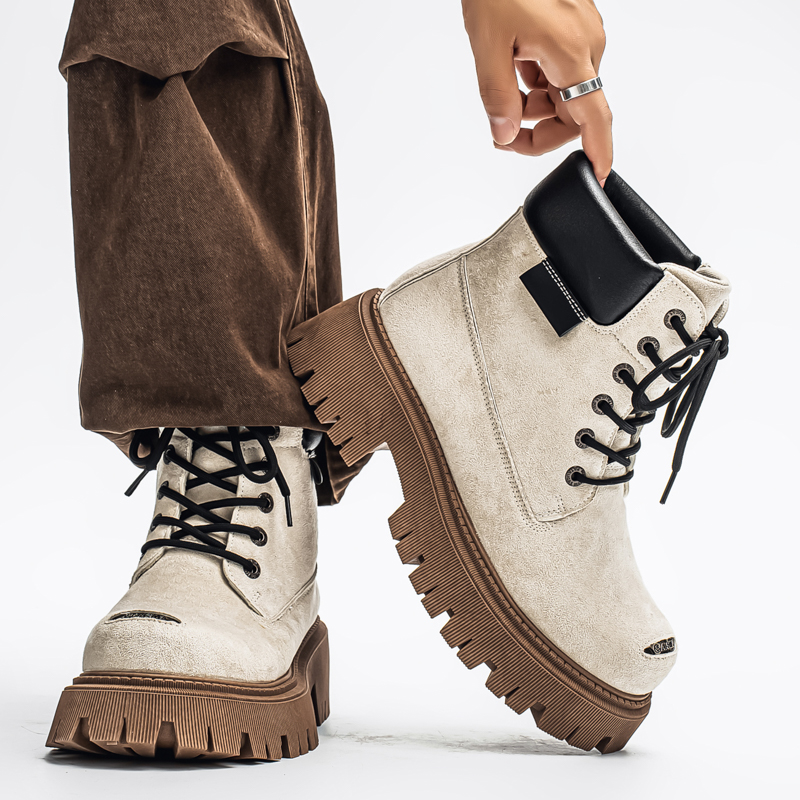 Classic High Top Boots Outdoor - Mens Fashion Modern ulasan dan harga