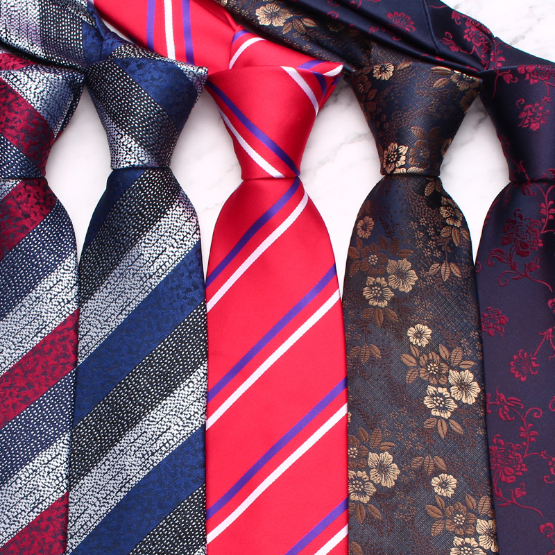 8cm Width Mens Silk Neckties B - Mens Fashion Dress Shirts ulasan dan harga