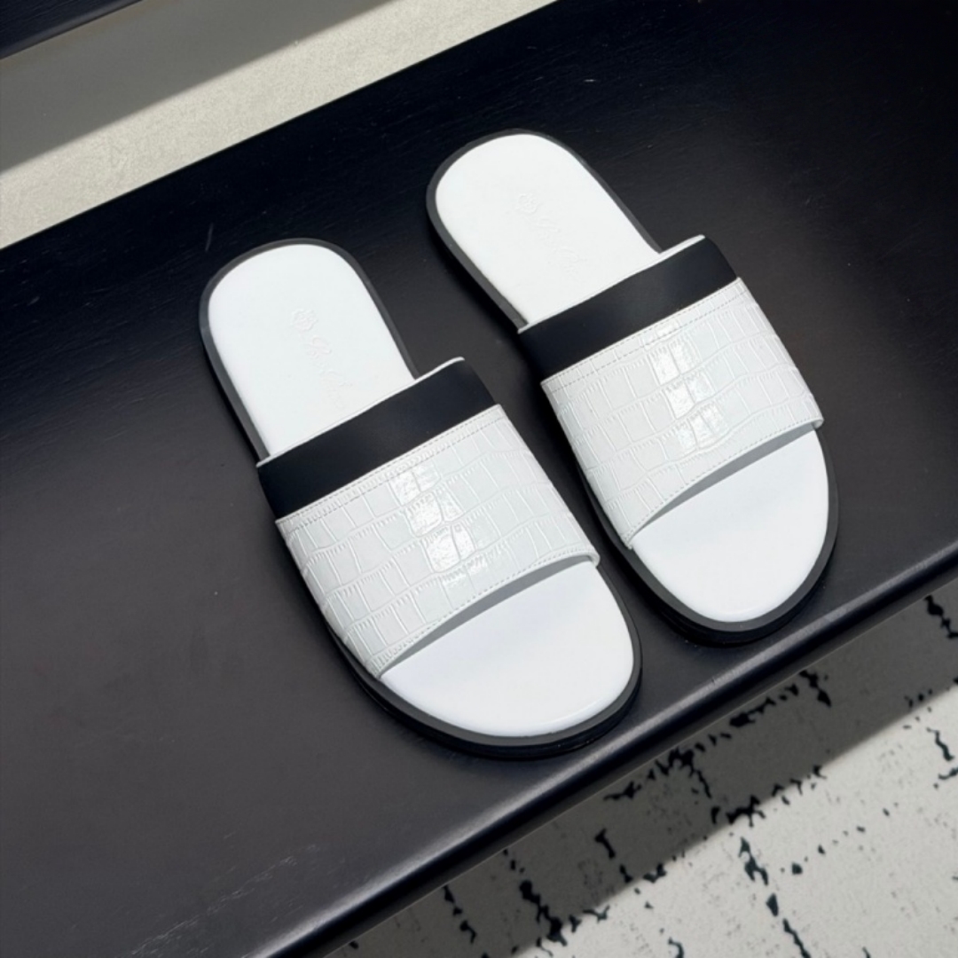 Handmade Cowhide Sandals Luxur - Men'S Fashion Model ulasan dan harga