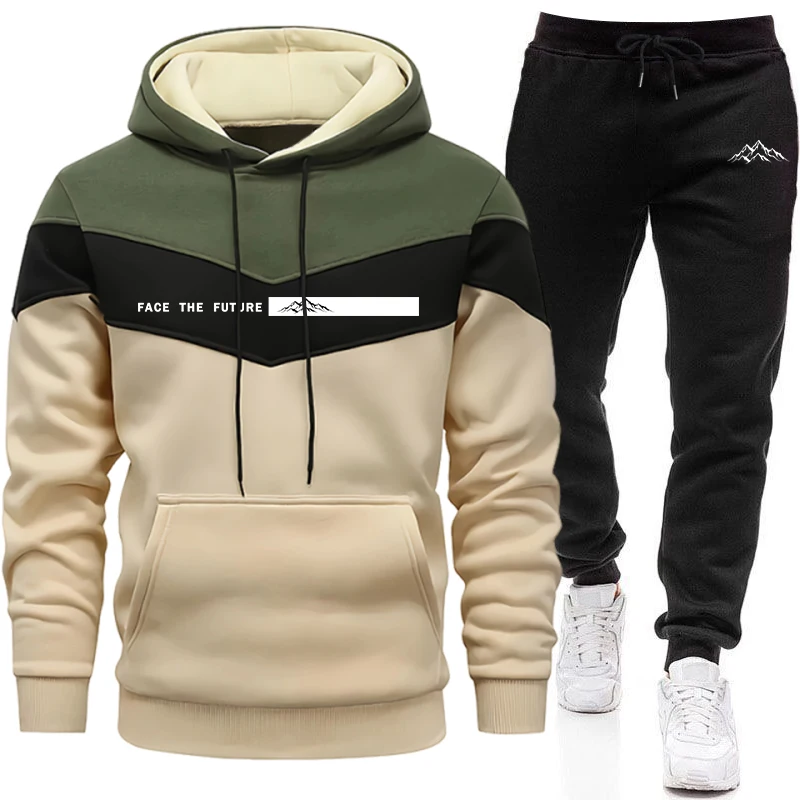 New Men's Tracksuit Fall Winte - Men'S Fashion Clothing ulasan dan harga