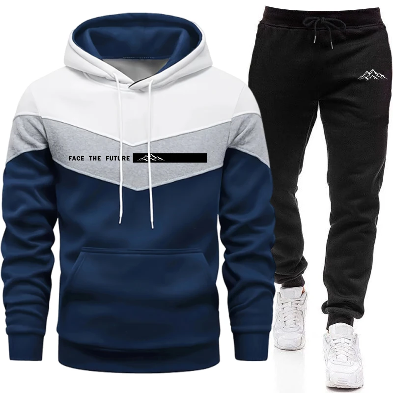 New Men's Tracksuit Fall Winte - Men'S Fashion Clothing ulasan dan harga