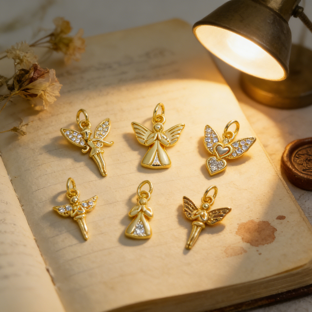 4Pcs Pendants Gold Plated Shin - Men'S Fashion Jewelry Bracelets ulasan dan harga