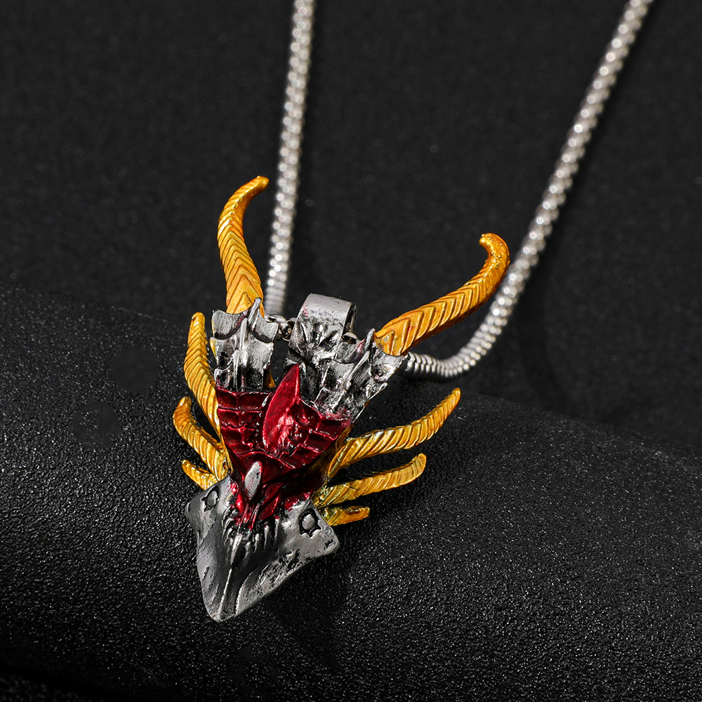 Retro Hip-Hop Evil Dragon Head - Men'S Fashion Model ulasan dan harga