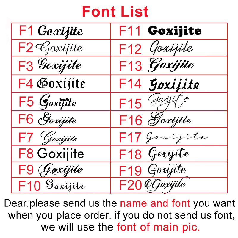 Goxijite Customize Name Neckla - Men'S Fashion Jewelry Bracelets ulasan dan harga