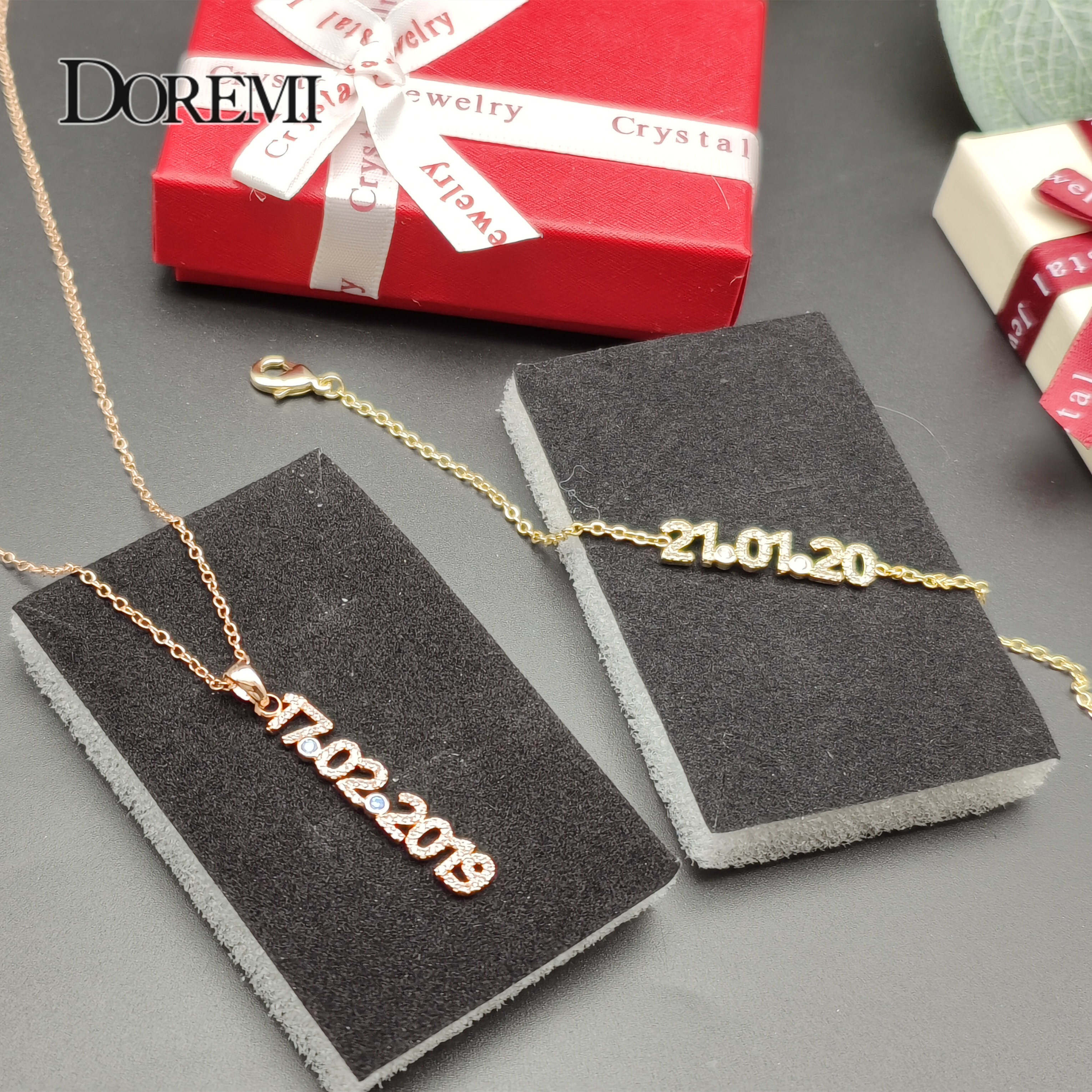 DOREMI New Crystal Name set Je - Men'S Fashion Jewelry Bracelets ulasan dan harga