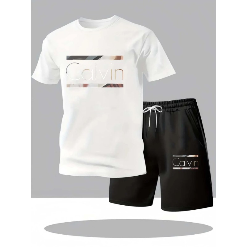 Summer round Neck Short Sleeve - Men'S Fashion Clothing ulasan dan harga