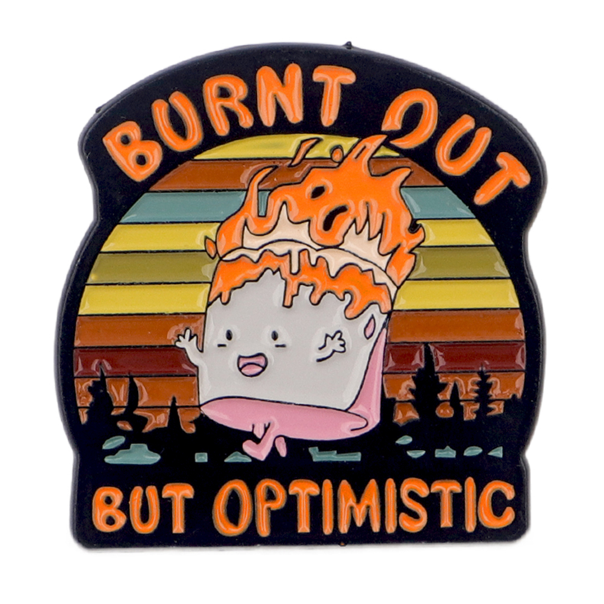 Fire Badges Enamel Pin Brooche - Men'S Fashion Model ulasan dan harga