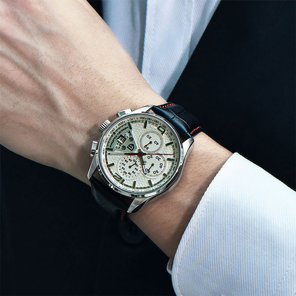 PAGANI DESIGN New PD-3306 Chro - Mens Fashion Modern ulasan dan harga