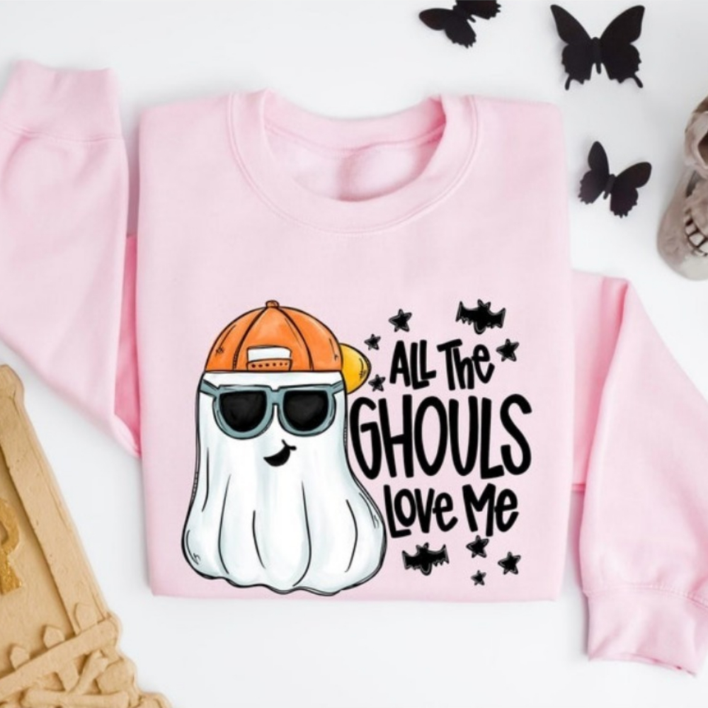 All The Ghouls Love Me Sweatsh - Men'S Fashion For 70 Year Old ulasan dan harga