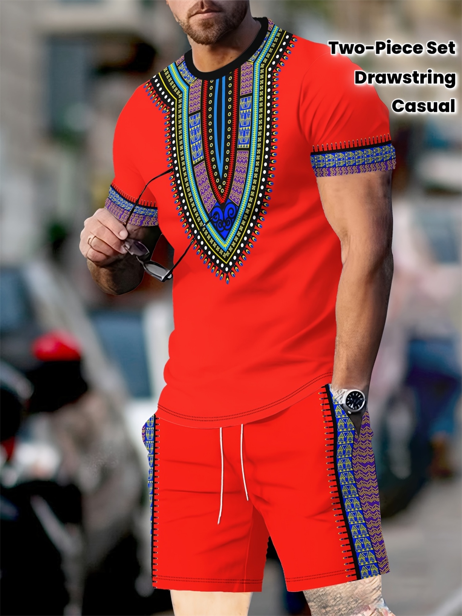 New Men's Suits African Dashik - Men'S Fashion Clothing ulasan dan harga