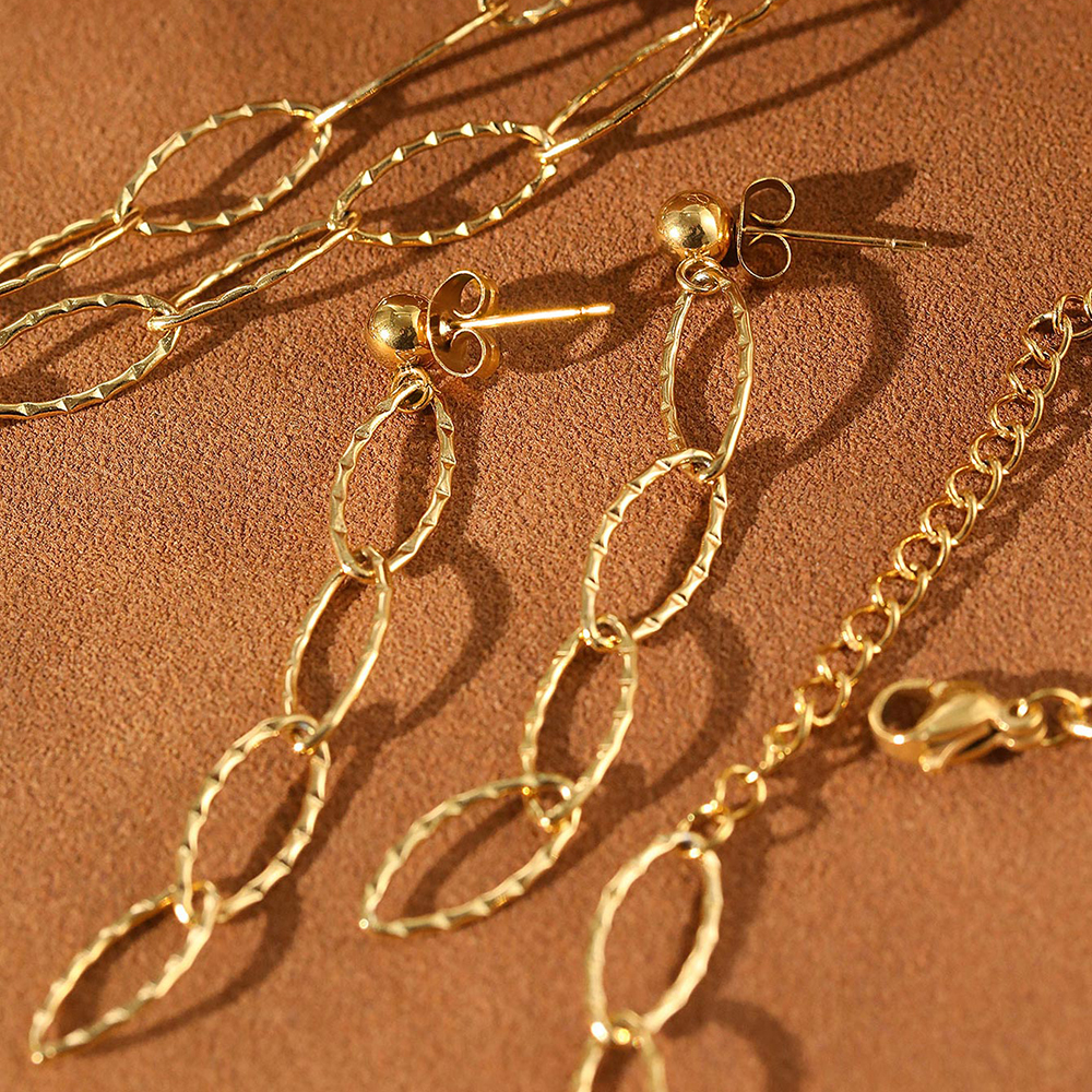Stainless Steel Necklace New S - Men'S Fashion For 70 Year Old ulasan dan harga