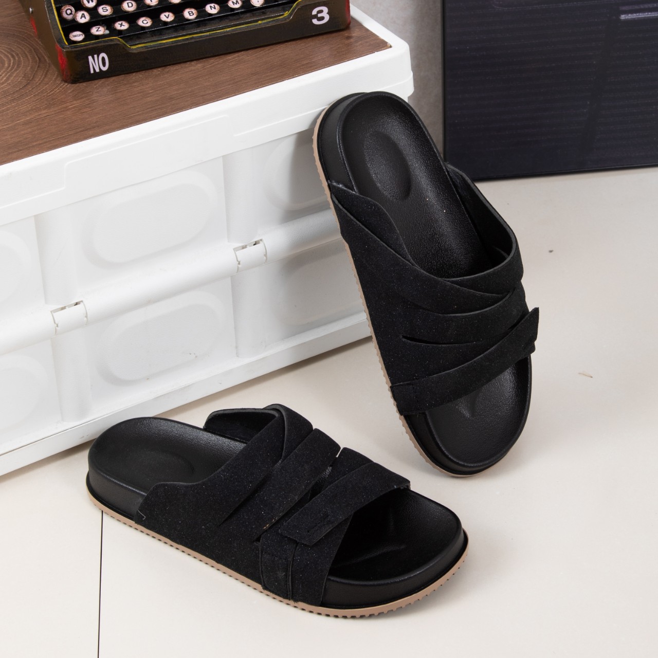 Men Luxury Mesh Slides Summer  - Men'S Fashion Loafers Shoes ulasan dan harga