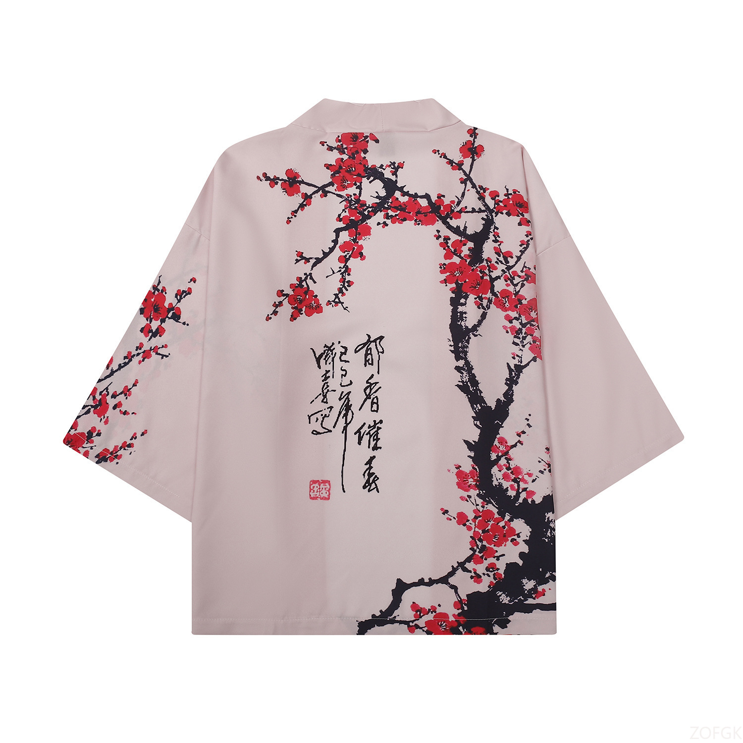 Summer Women Flower Print Kimo - Men'S Fashion Model ulasan dan harga