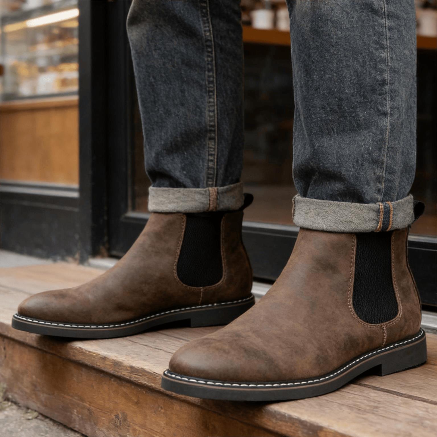 Men Boots Fashion Comfortable  - Men'S Fashion Model ulasan dan harga