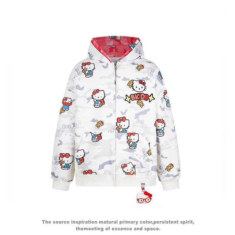 Ins New Hello Kitty Bapes Camo - Men'S Fashion Model ulasan dan harga